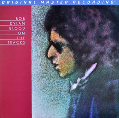 Blood on the Tracks by Bob Dylan album cover