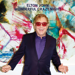 Wonderful Crazy Night by Elton John album cover