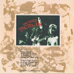 Berlin by Lou Reed album cover