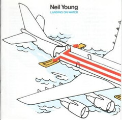 Landing on Water by Neil Young album cover