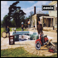 Be Here Now by Oasis album cover