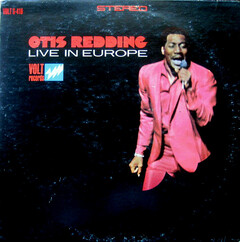 Live in Europe by Otis Redding album cover