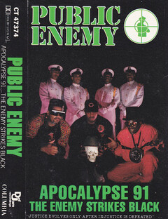 Apocalypse 91… The Enemy Strikes Black by Public Enemy album cover