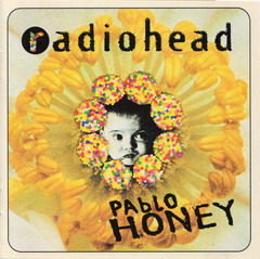 Pablo Honey by Radiohead album cover