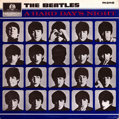 A Hard Day’s Night by The Beatles album cover