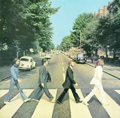Abbey Road by The Beatles album cover