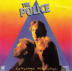 Zenyattà Mondatta by The Police album cover